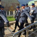 20.09.2019. Jędrzejów. Pogrzeb Marcina Kosiaka, tragicznie zmarłego policjanta z komisariatu w Jędrzejowie / Ewa Pociejowska-Gawęda / Radio Kielce