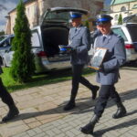 20.09.2019. Jędrzejów. Pogrzeb Marcina Kosiaka, tragicznie zmarłego policjanta z komisariatu w Jędrzejowie / Ewa Pociejowska-Gawęda / Radio Kielce