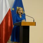 18.09.2019. Kielce. Konferencja „Województwo świętokrzyskie przyjazne organizacjom pozarządowym”. Na zdjęciu: Anna Krupka - wiceminister sportu i rekreacji / Piotr Kwaśniewski / Radio Kielce