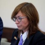 19.09.2019. Kielce. Sesja Rady Miasta Kielce. Na zdjęciu: Katarzyna Zapała - wiceprzewodnicząca Rady Miasta Kielce / Piotr Kwaśniewski / Radio Kielce