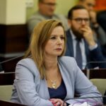 19.09.2019. Kielce. Sesja Rady Miasta Kielce. Na zdjęciu: Joanna Litwin - radna Rady Miasta Kielce / Piotr Kwaśniewski / Radio Kielce