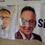 24.09.2019. Kielce. Konferencja KO - niszczenie i kradzież materiałów wyborczych / Piotr Kwaśniewski / Radio Kielce