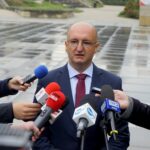 25.09.2019. Kielce. Konferencja prasowa wiceministra Piotra Wawrzyka. Na zdjęciu: Piotr Wawrzyk - wiceminister spraw zagranicznych / Piotr Kwaśniewski / Radio Kielce