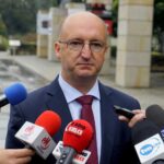 25.09.2019. Kielce. Konferencja prasowa wiceministra Piotra Wawrzyka. Na zdjęciu: Piotr Wawrzyk - wiceminister spraw zagranicznych / Piotr Kwaśniewski / Radio Kielce