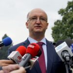 25.09.2019. Kielce. Konferencja prasowa wiceministra Piotra Wawrzyka. Na zdjęciu: Piotr Wawrzyk - wiceminister spraw zagranicznych / Piotr Kwaśniewski / Radio Kielce