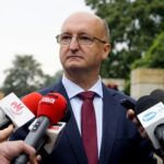 25.09.2019. Kielce. Konferencja prasowa wiceministra Piotra Wawrzyka. Na zdjęciu: Piotr Wawrzyk - wiceminister spraw zagranicznych / Piotr Kwaśniewski / Radio Kielce