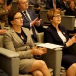 26.09.2019. Kielce. Jubileusz Krajowej Administracji Skarbowej. Na zdjęciu (od lewej): Agata Wojtyszek - wojewoda świętokrzyski i Maria Zuba - poseł PiS / Piotr Kwaśniewski / Radio Kielce