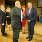 26.09.2019. Kielce. Jubileusz Krajowej Administracji Skarbowej. Na zdjęciu (od lewej): Sławomir Podkówka - dyrektor Izby Administracji Skarbowej w Kielcach, Piotr Walczak - szef Krajowej Administracji Skarbowej, Małgorzata Szuba - prokurator rejonowy Kielce-Zachód i Paweł Wójcik - burmistrz Chmielnika / Piotr Kwaśniewski / Radio Kielce