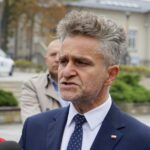 27.09.2019. Kielce. Konferencja prasowa wiceministra Piotra Wawrzyka i senatora Krzysztofa Słonia. Na zdjęciu: Krzysztof Słoń - senator PiS / Piotr Kwaśniewski / Radio Kielce