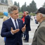 27.09.2019. Kielce. Konferencja prasowa wiceministra Piotra Wawrzyka i senatora Krzysztofa Słonia. Na zdjęciu: Krzysztof Słoń - senator PiS / Piotr Kwaśniewski / Radio Kielce