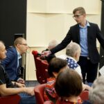 29.09.2019. Kielce. Studio Polityczne Radia Kielce / Piotr Kwaśniewski / Radio Kielce