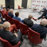 29.09.2019. Kielce. Studio Polityczne Radia Kielce / Piotr Kwaśniewski / Radio Kielce