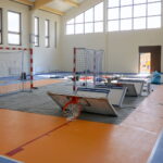 13.09.2019. Ociesęki. Ostatnie prace przy budowie hali sportowej przy Szkole Podstawowej / Michał Kita / Radio Kielce