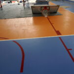 13.09.2019. Ociesęki. Ostatnie prace przy budowie hali sportowej przy Szkole Podstawowej / Michał Kita / Radio Kielce