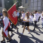 15.09.2019. Krajno. Uroczystość upamiętniająca żołnierzy 154. Pułku Piechoty Wojska Polskiego / Kamil Król / Radio Kielce