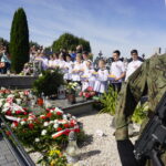 15.09.2019. Krajno. Uroczystość upamiętniająca żołnierzy 154. Pułku Piechoty Wojska Polskiego / Kamil Król / Radio Kielce