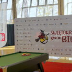 30.09.2019. Bilcza. Akcja „Świętokrzyskie Gra w Bilard”. Anna Krupka - wiceminister sportu i turystyki / Michał Kita / Radio Kielce