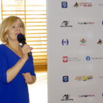 30.09.2019. Bilcza. Akcja „Świętokrzyskie Gra w Bilard”. Anna Krupka - wiceminister sportu i turystyki / Michał Kita / Radio Kielce