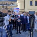 Piotr Wawrzyk zainaugurował kampanię wyborczą / Piotr Kwaśniewski / Radio Kielce