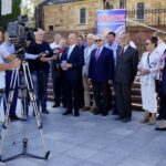 Piotr Wawrzyk zainaugurował kampanię wyborczą / Piotr Kwaśniewski / Radio Kielce