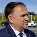 Występa. 06.09.2019. Cysterna wstydu w Świętokrzyskiem. Na zdjęciu: Marek Kwitek - poseł PiS / Piotr Kwaśniewski / Radio Kielce