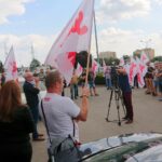 13.09.2019. Starachowice. Pikieta w zakładach MAN / Anna Głąb / Radio Kielce