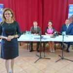 05.09.2019. Brody. Spotkanie wojewody Agaty Wojtyszek z mieszkańcami Brodów. Na zdjęciu: Agata Wojtyszek / Anna Głąb / Radio Kielce