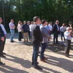 12.09.2019. Włoszczowa. Rozpoczęcie prac przy budowie obwodnicy Włoszczowy / Ewa Pociejowska-Gawęda / Radio Kielce