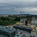 19.09.2019 Kielce. Budowa 16-piętrowego Plaza Tower / Jarosław Kubalski / Radio Kielce