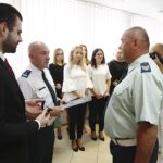 Kielce. Wręczenie wyróżnień i awansów funkcjonariuszom Inspekcji Transportu Drogowego / Jarosław Kubalski / Radio Kielce