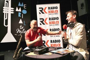 24.09.2019 Kielce. Kawiarenka Festiwalowa Memorial to Miles. Jacek Klesyk i Paweł Solarz / Jarosław Kubalski / Radio Kielce