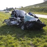 10.09.2019. Wrzosy. Wypadek na drodze S7 / Jarosław Kubalski / Radio Kielce