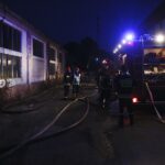 01.09.2019 Skarżysko-Kamienna. Pożar hali, w której przetwarzane są odpady komunalne / Jarosław Kubalski / Radio Kielce