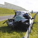 10.09.2019. Wrzosy. Wypadek na drodze S7 / Jarosław Kubalski / Radio Kielce