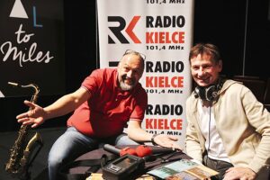 24.09.2019 Kielce. Kawiarenka Festiwalowa Memorial to Miles. Jacek Klesyk i Paweł Solarz / Jarosław Kubalski / Radio Kielce