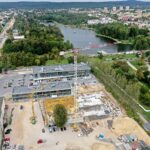 19.09.2019 Kielce. Budowa 16-piętrowego Plaza Tower / Jarosław Kubalski / Radio Kielce