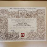 Wiślica. Uroczysta XV Nadzwyczajna Sesja Rady Miejskiej w Wiślicy - wręczenie tytułu Honorowego Obywatela Miasta Wiślica posłowi PiS Krzysztofowi Lipcowi / Jarosław Kubalski / Radio Kielce