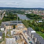 19.09.2019 Kielce. Budowa 16-piętrowego Plaza Tower / Jarosław Kubalski / Radio Kielce