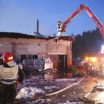 01.09.2019 Skarżysko-Kamienna. Pożar hali, w której przetwarzane są odpady komunalne / Jarosław Kubalski / Radio Kielce