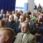 Wiślica. Uroczysta XV Nadzwyczajna Sesja Rady Miejskiej w Wiślicy - wręczenie tytułu Honorowego Obywatela Miasta Wiślica posłowi PiS Krzysztofowi Lipcowi / Jarosław Kubalski / Radio Kielce