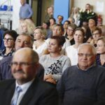 Wiślica. Uroczysta XV Nadzwyczajna Sesja Rady Miejskiej w Wiślicy - wręczenie tytułu Honorowego Obywatela Miasta Wiślica posłowi PiS Krzysztofowi Lipcowi / Jarosław Kubalski / Radio Kielce