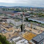 19.09.2019 Kielce. Budowa 16-piętrowego Plaza Tower / Jarosław Kubalski / Radio Kielce