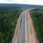 20.09.2019. Skarżysko-Kamienna. Budowa trasy S7 na ostatnim fragmencie, między Skarżyskiem- Kamienną a granicą województwa / Jarosław Kubalski / Radio Kielce