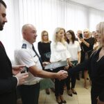 Kielce. Wręczenie wyróżnień i awansów funkcjonariuszom Inspekcji Transportu Drogowego / Jarosław Kubalski / Radio Kielce