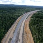 20.09.2019. Skarżysko-Kamienna. Budowa trasy S7 na ostatnim fragmencie, między Skarżyskiem- Kamienną a granicą województwa / Jarosław Kubalski / Radio Kielce