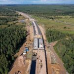 20.09.2019. Skarżysko-Kamienna. Budowa trasy S7 na ostatnim fragmencie, między Skarżyskiem- Kamienną a granicą województwa / Jarosław Kubalski / Radio Kielce