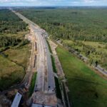 20.09.2019. Skarżysko-Kamienna. Budowa trasy S7 na ostatnim fragmencie, między Skarżyskiem- Kamienną a granicą województwa / Jarosław Kubalski / Radio Kielce