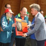 06.09.2019. Zgórsko. IV Wojewódzki Turniej w Boccie. Na zdjęciu: Krzysztof Słoń - senator PiS / Krzysztof Bujnowicz / Radio Kielce