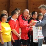 06.09.2019. Zgórsko. IV Wojewódzki Turniej w Boccie. Na zdjęciu: Krzysztof Słoń - senator PiS / Krzysztof Bujnowicz / Radio Kielce