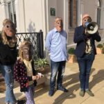 28.09.2019. Sandomierz. Happening „My piękne małpy Europy ratujemy Ziemię” / Grażyna Szlęzak-Wójcik / Radio Kielce